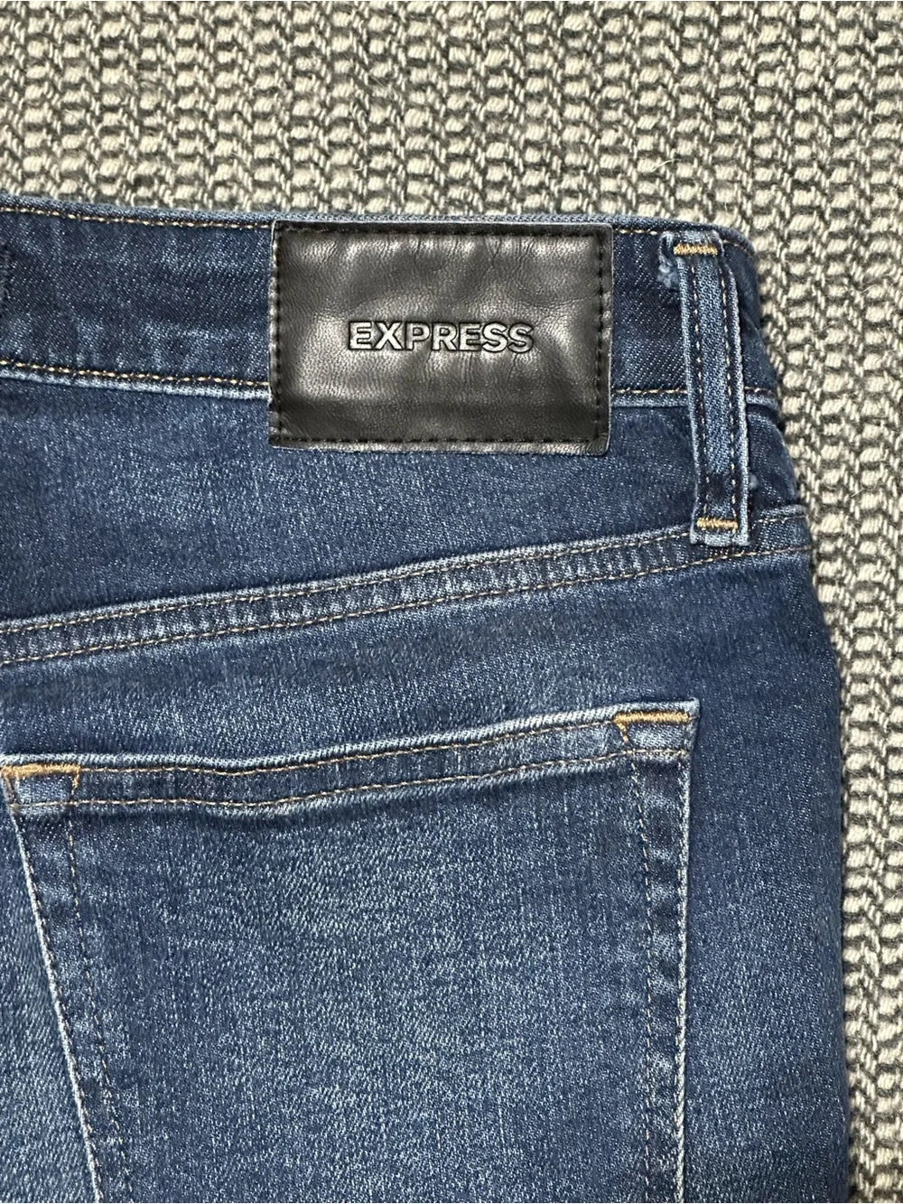 Express Slim Straight Denim Jeans